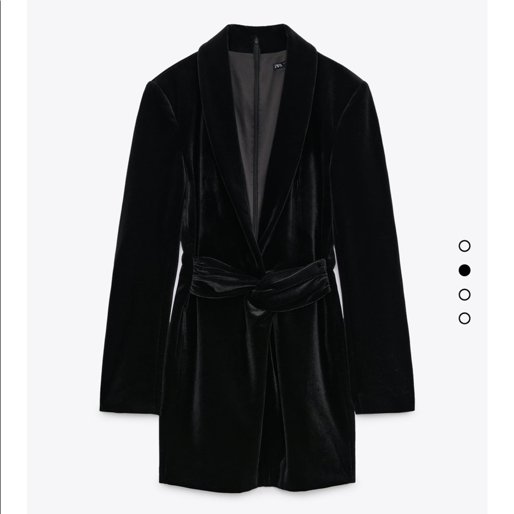 Zara Velvet Mini Dress